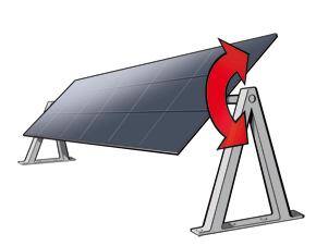 Horizontal type single-axis trackers - solar-tracking.com